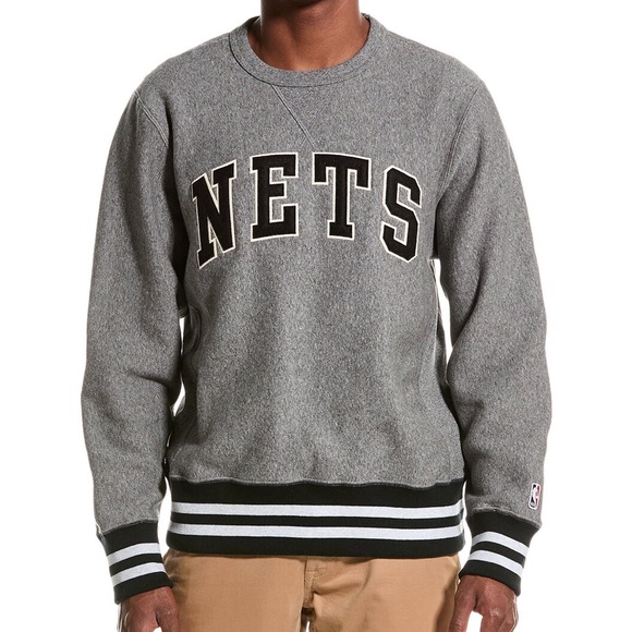 Todd Snyder Gray NETS Sweatshirt - Picture 2 of 4